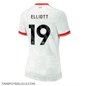 Liverpool Harvey Elliott #19 Tricou Fotbal Replică 2024-25 Femei Treilea